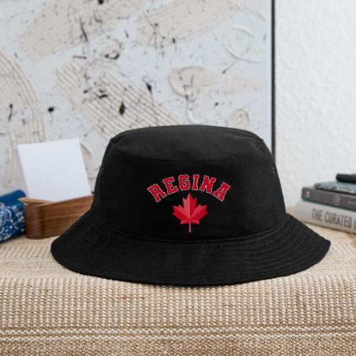Regina with maple leaf - Bucket Hat