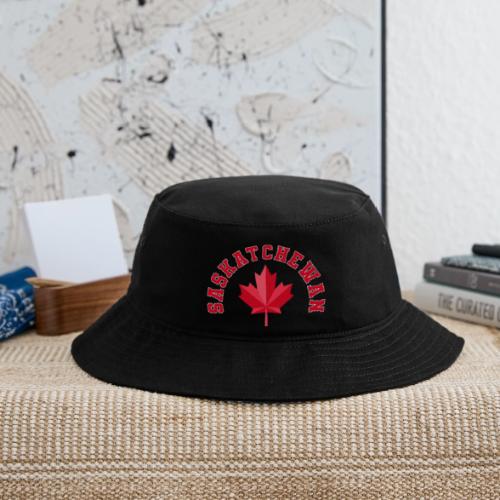 Saskatchewan with maple leaf - Bucket Hat