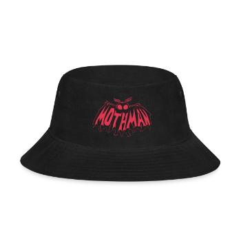Mothman Crimson Flight - Bucket Hat - black - Front