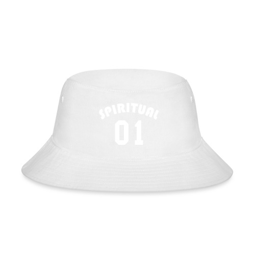 Spiritual 01 - Team Design (White Letters) - Bucket Hat