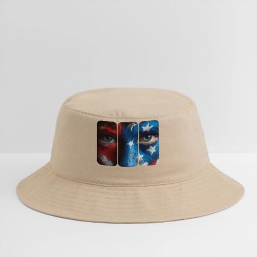 USA: Painted for the Flag - Bucket Hat