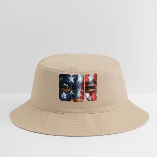 USA: Three Panels of Pride - Bucket Hat