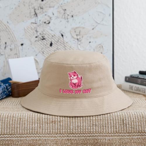 I love my cat - Bucket Hat