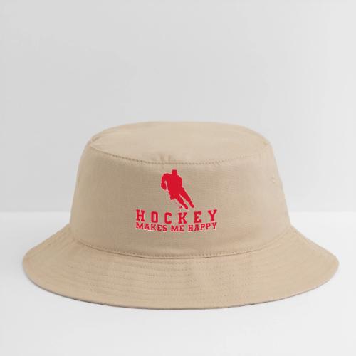 Hockey makes me happy - Bucket Hat