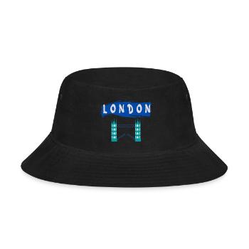 LONDON. - Bucket Hat - black - Front