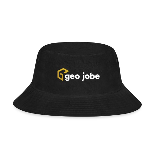GEO Jobe Corp Logo White Text - Bucket Hat