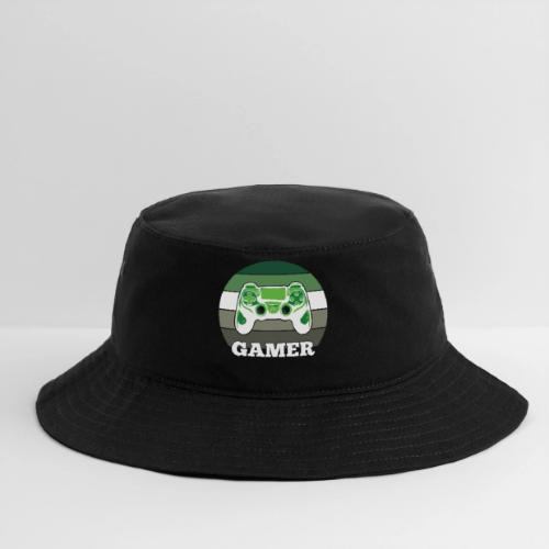 Green Sunset Gamer - Bucket Hat