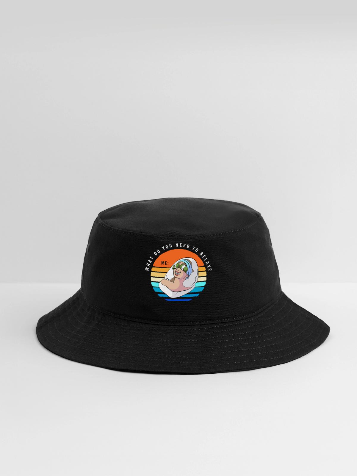 Money Meme Business Wealth - Bucket Hat - black - Front