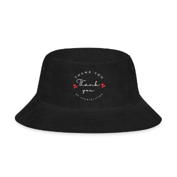 My_Appreciation - Bucket Hat - black - Front