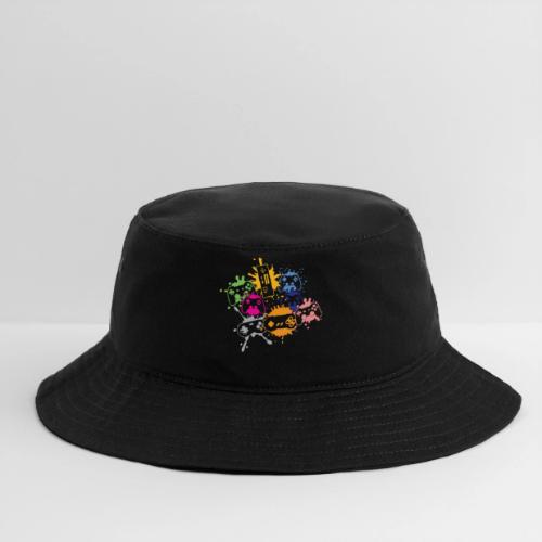 Colorful Controller Splash Art - Bucket Hat