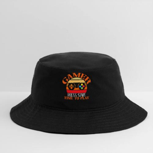 Gamer: Press Start, Time to Play! - Bucket Hat