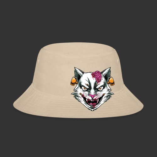 Horror Mashups: Zombie Stein Cat T-Shirt - Bucket Hat