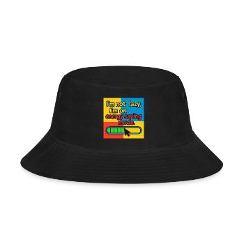 Energy Saving Mode Pop - Bucket Hat - black - Front