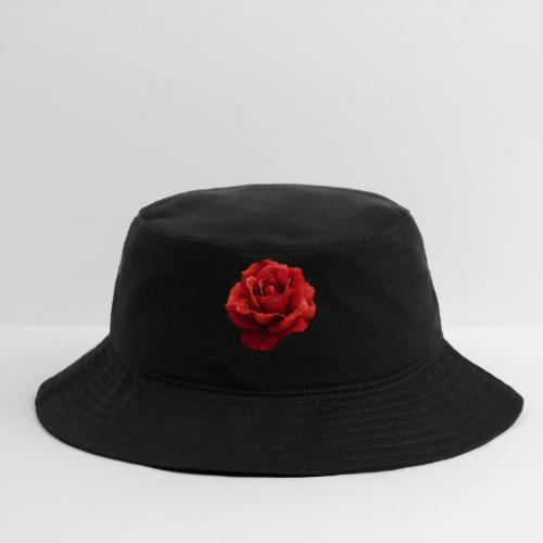 Rose: Crimson Dew Bloom - Bucket Hat