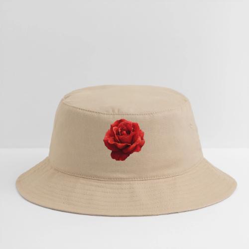 Rose: Crimson Dew Bloom - Bucket Hat