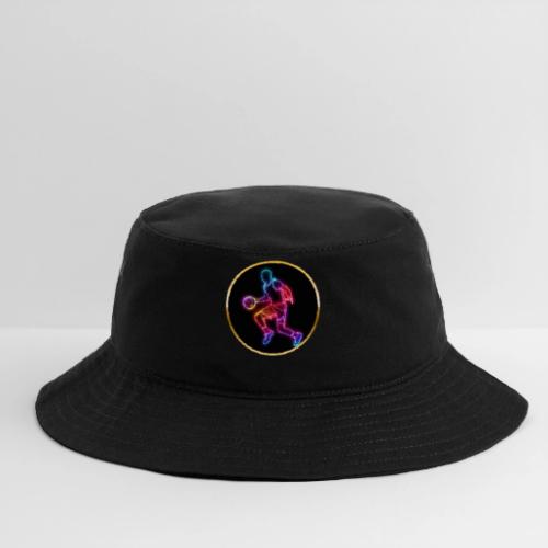 Basketball: Neon Dribble Pulse - Bucket Hat