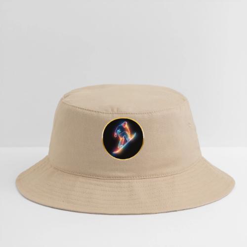 Golden Neon Snowboard - Bucket Hat
