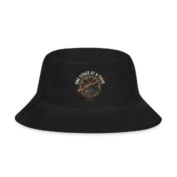 PRS Shooter – One Stage At A Time - Bucket Hat - black - Front