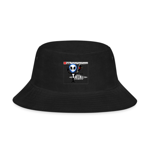 NewOTLogo BigTRANS with Mr Grey Logo Back - Bucket Hat