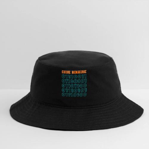 Hi in binary code - Bucket Hat