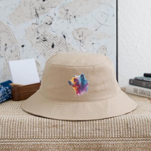 Watercolor Bear Portrait - Bucket Hat