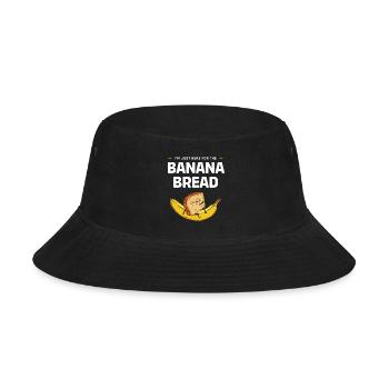 Banana Bread Breakfast Bread - Bucket Hat - black - Front