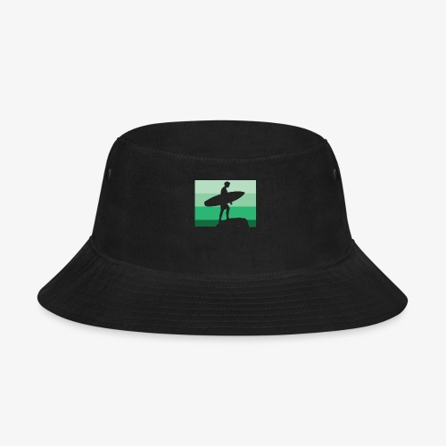 Surf Shadow Green - Bucket Hat