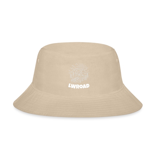 LWRoad White Logo - Bucket Hat