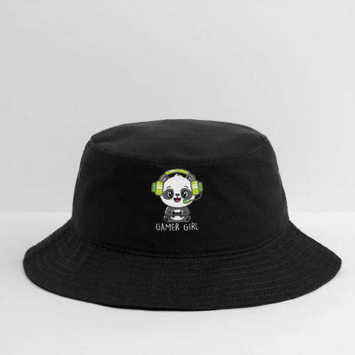 Cute Panda Gamer Girl - Bucket Hat