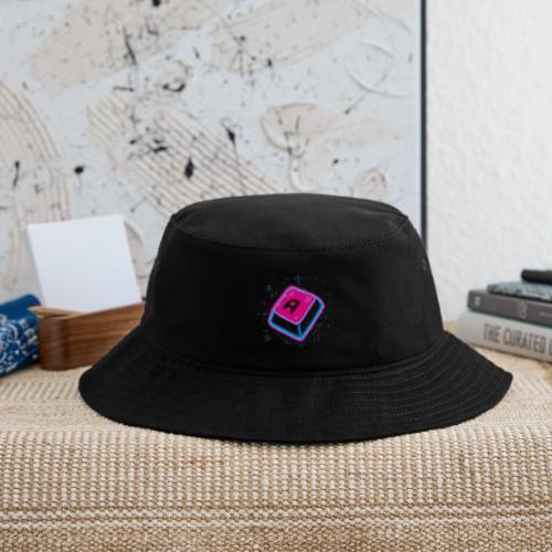 Neon Pixel A Key - Bucket Hat