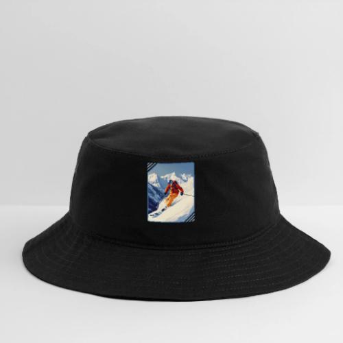 Mountain Skiing Vibes - Bucket Hat