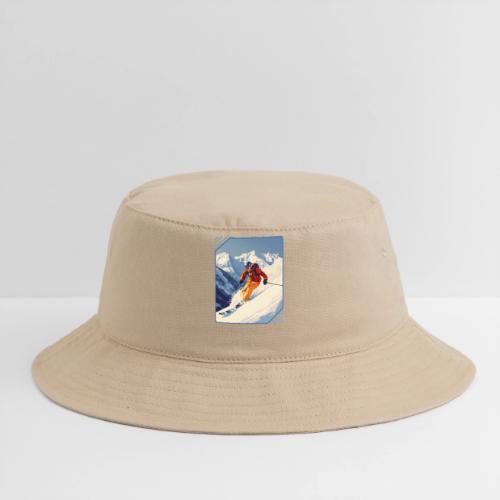 Mountain Skiing Vibes - Bucket Hat