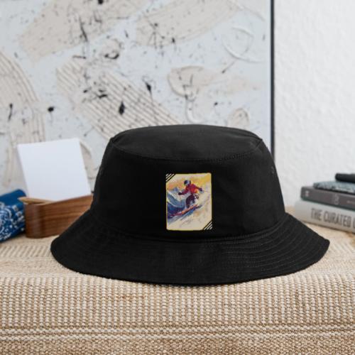 Skiing Through Snow Dreams - Bucket Hat