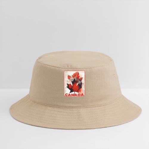 Canada Inked Leaf - Bucket Hat
