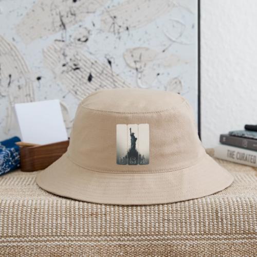 USA: Liberty Rising Over Manhattan - Bucket Hat