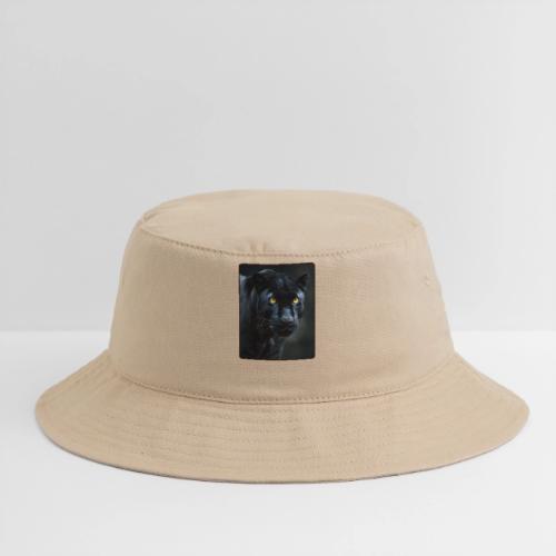 Black Panther Glowing Eyes Design - Bucket Hat