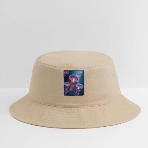Glowing Jellyfish Deep Sea Design - Bucket Hat