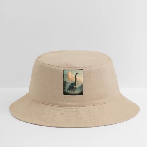 Brachiosaurus Prehistoric Scene Design - Bucket Hat