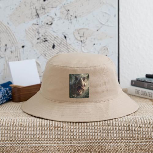 T Rex Jungle Roar Design - Bucket Hat