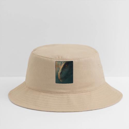 Golden Eye Dragon Close-Up Design - Bucket Hat