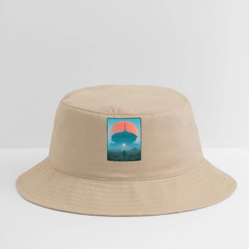 Astronaut Alien Outpost Design - Bucket Hat