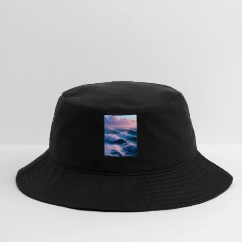 Dreamy Pastel Ocean Sunset Art - Bucket Hat