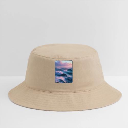 Dreamy Pastel Ocean Sunset Art - Bucket Hat