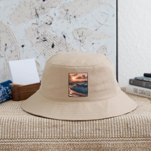 Golden Sunset Ocean Wave - Bucket Hat