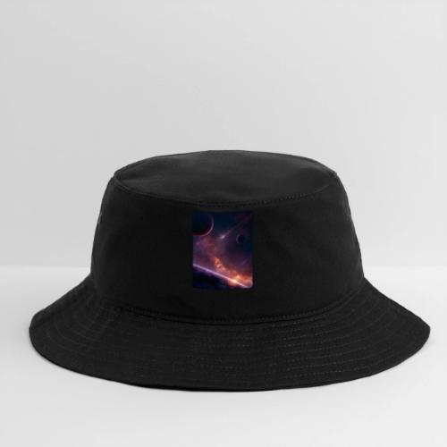 Cosmic Sunset Nebula Space Art - Bucket Hat
