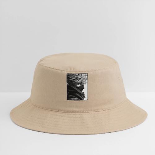 Battle-Worn Ninja Portrait - Bucket Hat
