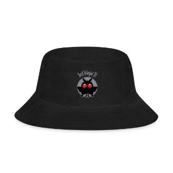 Just Wingin' It Mothman Mischief - Bucket Hat - black - Front