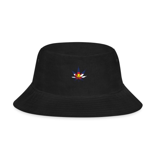 Colorado Pot Leaf Flag - Bucket Hat