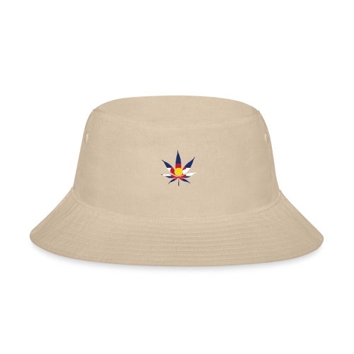 Colorado Pot Leaf Flag - Bucket Hat