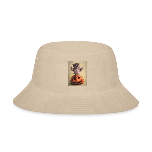 Funny Halloween Owl - Bucket Hat